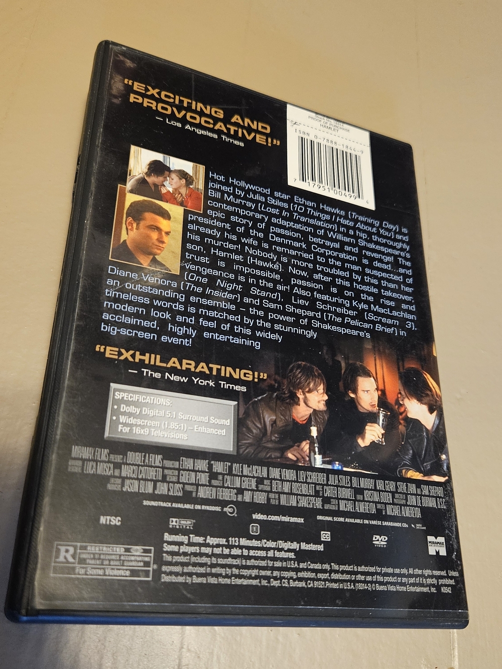 Hamlet DVD - Picture 2 of 4